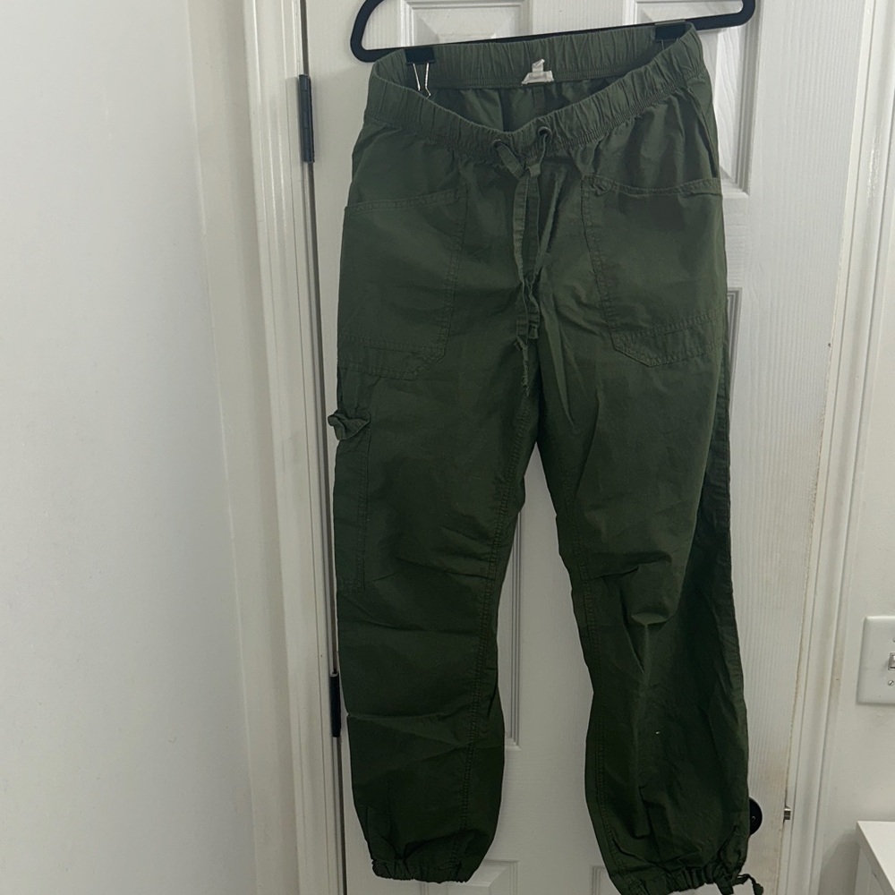 Aerie drawstring cargo pants sz M